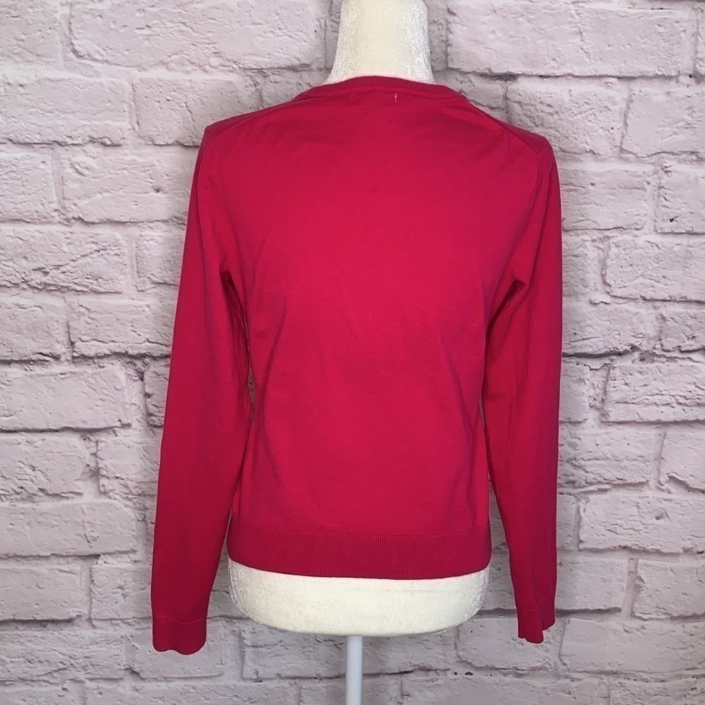 Lilly Pulitzer Pink Cotton Cardigan Sweater - Picture 5 of 7